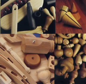 Selection of wooden turned products by Woodcroft Woodturning